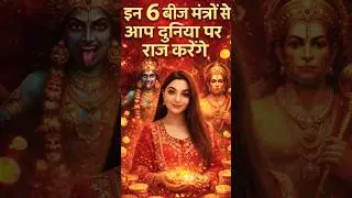 6 मंत्र जो आपकी ज़िंदगी बदल देंगे MANIFEST YOUR DREAM LIFE WITH THESE BEEJ MANTRAS