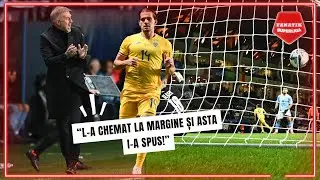 DIALOG ULUITOR Edi Iordanescu - Ianis Hagi, cu 90 SECUNDE INAINTE DE GOL | Israel - Romania 1-2