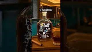 A whiskey bottle for a man who's clocked out for good #gifts #giftideas #summer #retirementgift