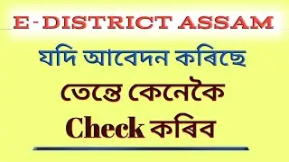 E-District Status Check