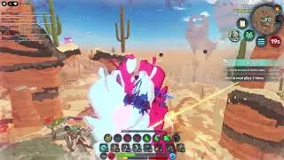 Destroying 4 Calds at once as Novus Warden to prove it needs a nerf - Creatures of Sonaria