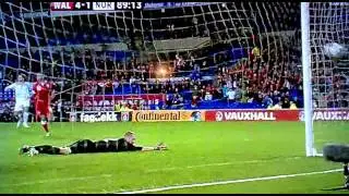 Sam VOKES! 2ND AMAZING GOAL - Wales vs Norway 4-1 (12/11/11)