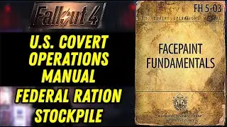 US Covert Operations Manual Magazine: Federal Ration Stockpile Location Guide | Fallout 4