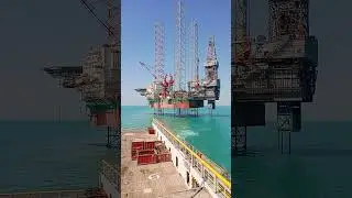 proses bongkar cargo di rig offshore job by crewboat⛴️⚓