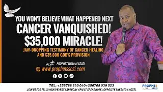 YOU WON'T BELIEVE WHAT HAPPENED NEXT,CANCER VANQUISHED$35000 MIRACLE! Jaw Dropping Testimony