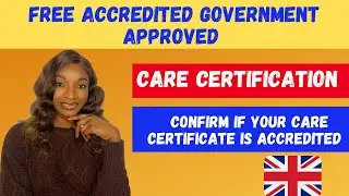 Free Accredited government-funded CARE CERTIFICATION IN THE UK | enhance your CV with these courses