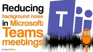 Reducing background noise in Teams meetings