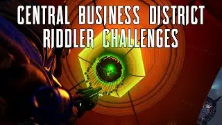 All Riddler Challenges | Central Business District | Suicide Squad: Kill the Justice League