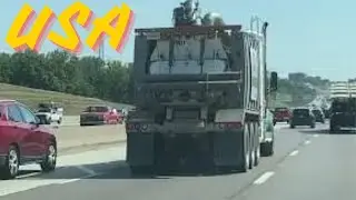 DRIVE HIGHWAYS 70, 270 AT 2 PM FROM MISSOURI UNIVERSITY TO CREVE COEUR St.LOUIS City USA Sep-19-24.
