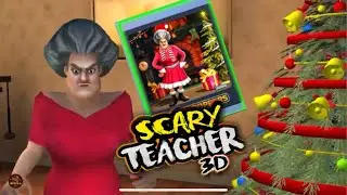 SCARY TEACHER 3d | PARTY POPPERS | prank with miss T