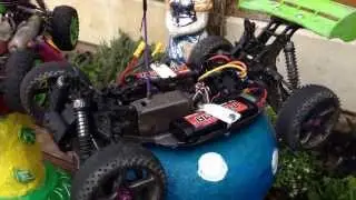 Hyper 7 Brushless Conversion On 1x7.2v HPI Plazma 3300MaH NiMh
