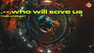 who will save us? (Blender Timelapse)