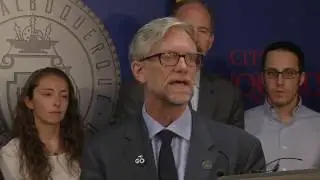 Mayor Richard J. Berry, City of Albuquerque  News Conference  7--28-16