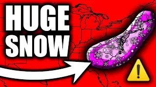🔴LIVE - This HUGE SNOWSTORM Will Be INSANE