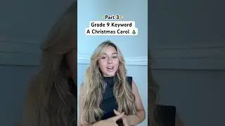Рождественская песнь (GCSE) &mdash; повторение 🎄 Часть 3