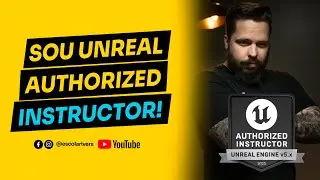 Sou Unreal Authorized Instructor! Reflex&atilde;o Daniel Rivers #unrealengine #epicgames
