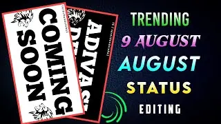 Vishaw adivasi diwas coming soon status editing | Sinhaji Technical