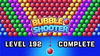 🎯 Bubble Shooter Level 192 | Perfect Aim & Full Walkthrough 💥 Bubble Shooter Gameplay | IVYGAMES