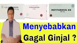 Apakah obat diabetes menyebabkan gagal ginjal ?