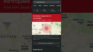 Earthquake in Jaipur #earthquake #earth #shocking #trand #tranding