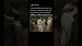 Супербоул Bad Bunny без музыки