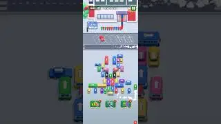 Bus Escape traffic jam 281 level gameplay walk-through 2025# shorts#ytshort#gaming