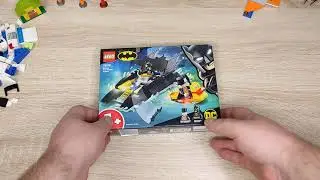 Обзор конструктора LEGO DC Comics Super Heroes 76158 Погоня за Пингвином на Бэткатере