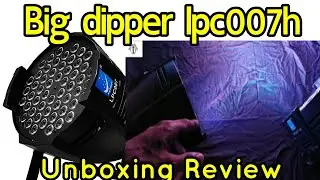 Big dipper Ledpar വാങ്ങാൻ പോകുന്നവർ കാണുക! big dipper lpc007h ledpar review unboxing