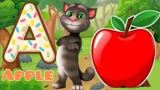 Phonics Song 2 with TWO Words in 3D - A For Apple🍎🍏- ABC Alphabet Songs with Sounds for Children's