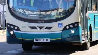Arriva Stockton Based VDL SB200 Wright Pulsar 2 on the 28 to Guisborough (1422) (NK09 EJX)