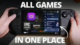 The NEW Steam Deck Plugin We've All Been Waiting For.. (Add Epic Games And More To Your Deck)