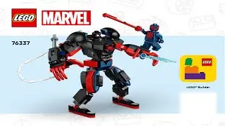 LEGO Instructions - Marvel Super Heroes - 76337 - Miles Morales Mech vs. Spider-Man 2099