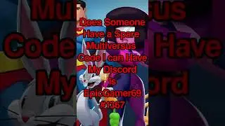 Does Someone Have a Spare Multiversus Code I can have #multiverse #multiversus  #multiversuscodes