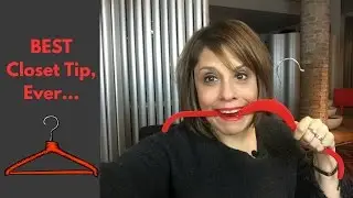 How to organize your closet with the best hangers! Spoiler Alert: Huggable Hangers!