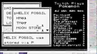 Retrieve the Helix Fossil - Twitch Plays Pok&eacute;mon