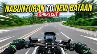 NABUNTURAN TO NEW BATAAN SHORTCUT ROAD | MOTOVLOG