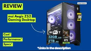 Обзор игрового настольного компьютера MSI Aegis ZS2 2025 | Ryzen 9 9900X + RTX 5080 &mdash; мощный комп...