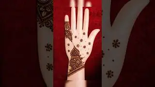 Simple Henna tutorial beautiful mehndi #mehndi​ #design​ #shorts​ #hennadesign​​ #henna