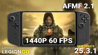 Let&rsquo;s Play Death Stranding Director&rsquo;s Cut on Lenovo Legion Go with AFMF 2.1 | Get 1440P 60 FPS