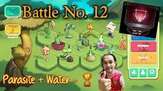 Plant vs Undead PVP Rank Mode Season 1 : Battle No. 12 : New Plants : Parasite Water Electro WIN