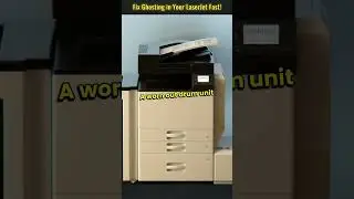 Fix Ghosting in Your LaserJet Fast! #techtips #shorts  #printer