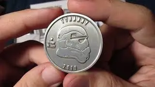Unboxing TWO 2019 Stacking Stormtrooper Challenge Coins!