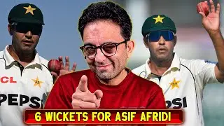 Asif Afridi registers 6-79, the 5th-best bowling figures for Pakistan on Test debut in an innings!