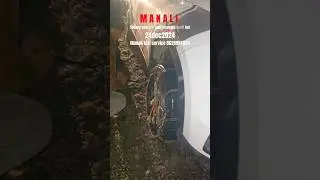 Solang and Manali in December || Manali Snowfall update #manali #snow #solangvalley #snowfall