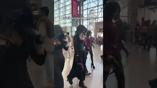 Dimitrescu sisters (and Ada Wong) at NYCC #residentevil #re8 #adawong #dimitrescu #newyorkcomiccon