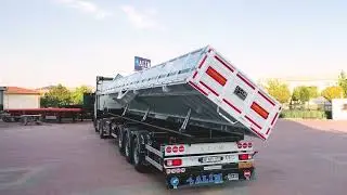ALIM TRAILER - 3-AXLE БОРТОВОЙ ПОЛУПРИЦЕП (3-AXLE FLATBOARD SEMI TRAILER )