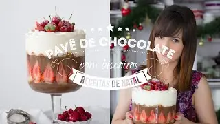 PAVÊ DE CHOCOLATE COM MORANGO | NATAL | 132 #ICKFD Dani Noce
