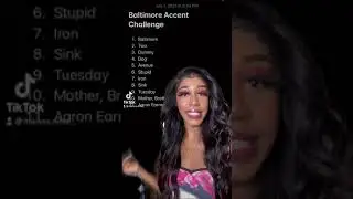 Baltimore Accent Challenge Part 1