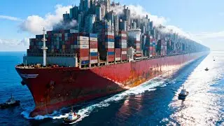 How China Built the Largest Container Ship Ever Made