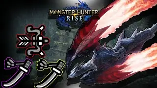 Monster Hunter Rise: HR Crimson Glow Valstrax vs Bow and 2xLongsword. 14:10
